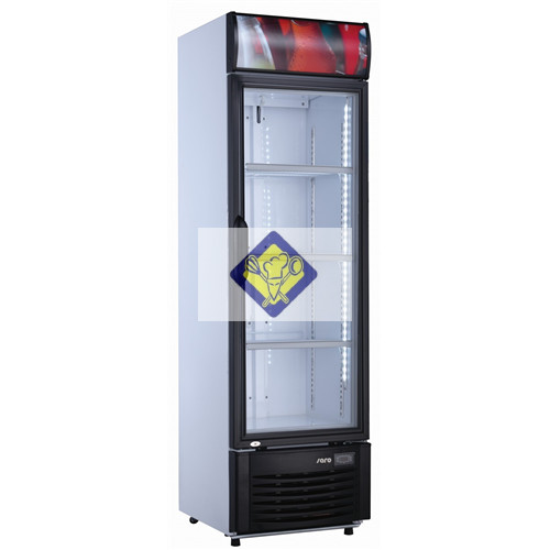 Cooling, glass doors, 282 L, advertising space GTK Model 282 M